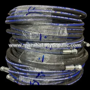 مارشال هیدرولیک خرید و فروش شیلنگ کارواشی صنعتی 516 دو لا سیم 70 متری پرس شده در تهران خیابان سعدی